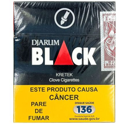 CIGARRO DJARUM BLACK CRAVO (KRETEK)