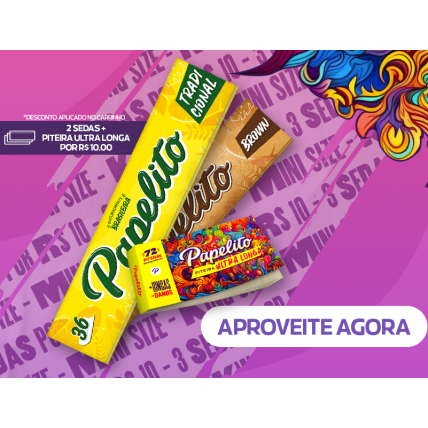 KIT 2 SEDAS E 1 PITEIRA PAPELITO