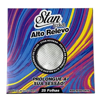 ALUMINIO STAN SPECIAL FOIL 25 FOLHAS ALTO RELEVO