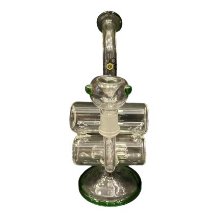 BONG CULTURA DAB RECYCLER INLINE VERDE