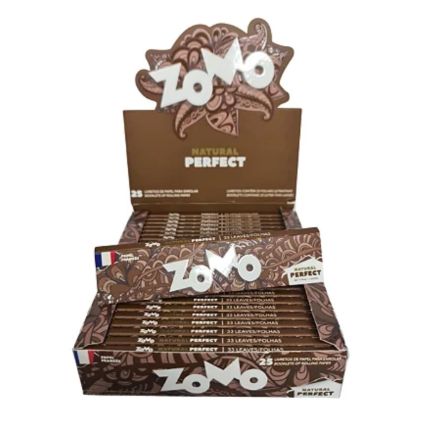 SEDA ZOMO NATURAL PERFECT BROWN KING SIZE 25 UNIDADES