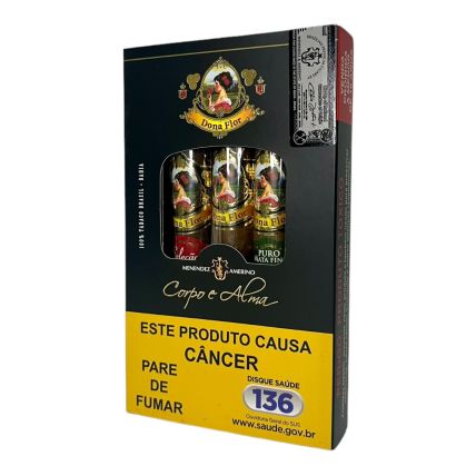 CHARUTO DONA FLOR CORPO E ALMA (TRAD./SELE./M. FINA) 3UN