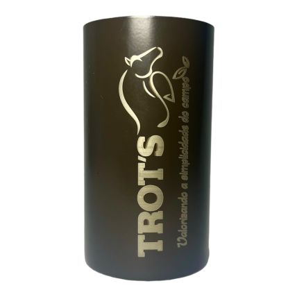 COPO TERMICO TROTS REDONDO MARROM