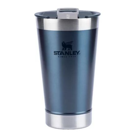 COPO STANLEY BEER PINT COM TAMPA 473ML AZUL