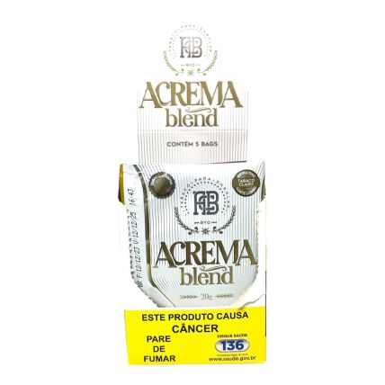 CAIXA TABACO ACREMA COM 5 UNIDADES