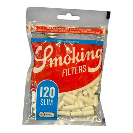 FILTRO SMOKING SLIM LONG 22X6MM