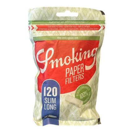 FILTRO DE PAPEL SMOKING SLIM LONG 22X6MM