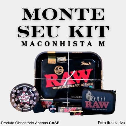 KIT MACONHISTA MÉDIO COMPLETO