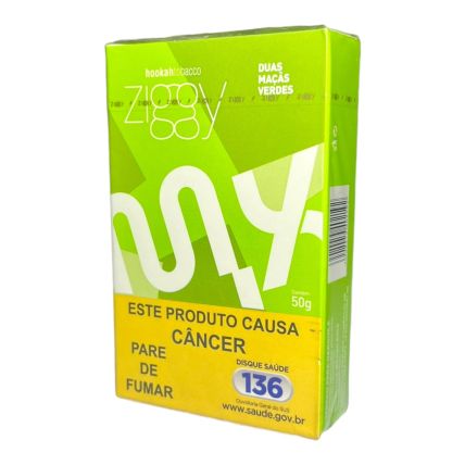 ZIGGY DUAS MAÇAS VERDES 50G