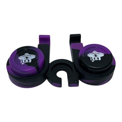 OIL SLICK SILLY DOG DUPLA ROXO PRETO