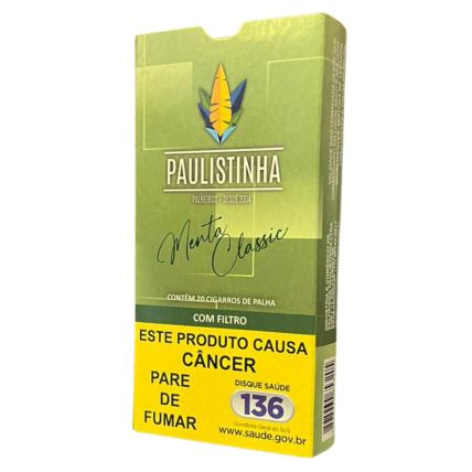 PALHEIRO PAULISTINHA COM FILTRO MENTA