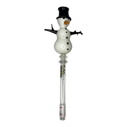 PITEIRA DE VIDRO ART BONGS BONECO DE NEVE