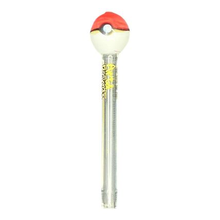 PITEIRA DE VIDRO ART BONGS POKEBOLA (CORES)