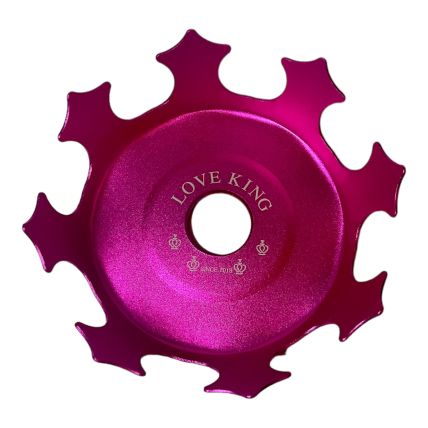 PRATO LOVE KING ROSA CHOQUE (G)