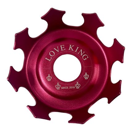 PRATO LOVE KING VERMELHO (P)