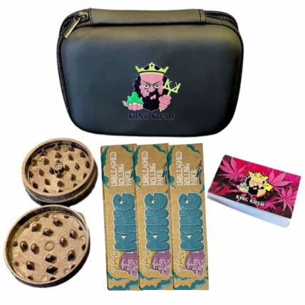KIT CASE SEDA MARROM PITEIRA E DICHAVADOR KING