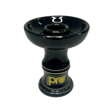 ROSH PRO HOOKAH MINI PRETO LOGO DOURADO