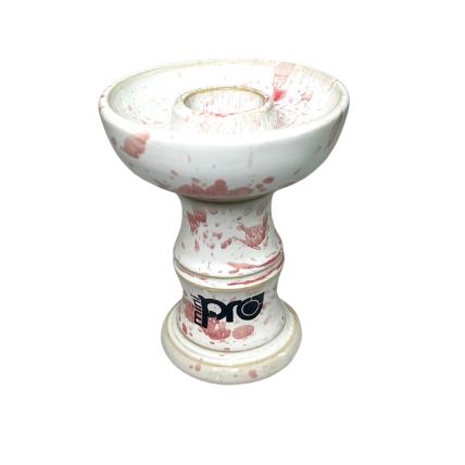 ROSH PRO HOOKAH MINI MESCLADO BRANCO ROSA LOGO PRETO