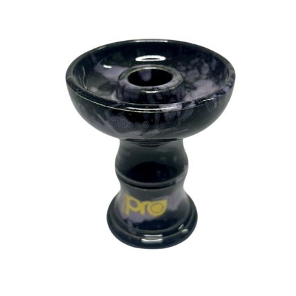 ROSH PRO HOOKAH MINI MESCLADO PRETO ROXO LOGO DOURADO