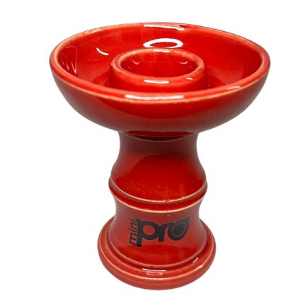ROSH PRO HOOKAH MINI VERMELHO LOGO PRETO