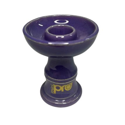 ROSH PRO HOOKAH MINI ROXO LOGO DOURADO