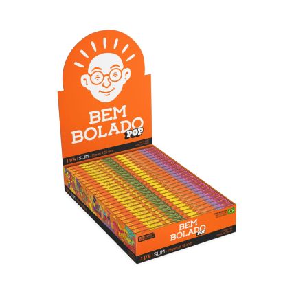 CAIXA SEDA BEM BOLADO POP SLIM 1/4 25 LIVRETOS
