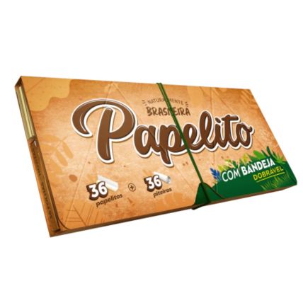 SEDA PAPELITO BROWN C/ PITEIRA E BANDEJA
