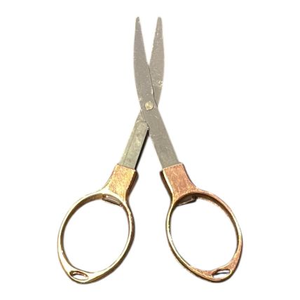 TESOURA DOBRAVEL KING KUSH METAL COBRE