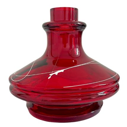 VASO ALADIN ABSTRATO VERMELHO (P)