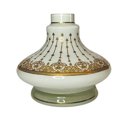 VASO MD KING CURVE BRANCO 14CM