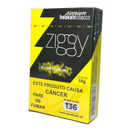 ZIGGY YELLOW STARBURST 50G