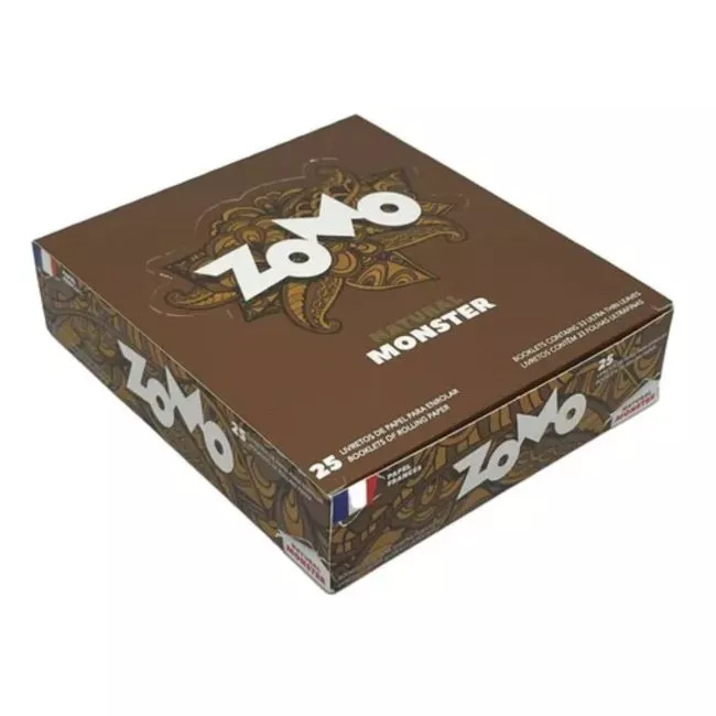 Caixa Seda Zomo Brown Natural King Size 25