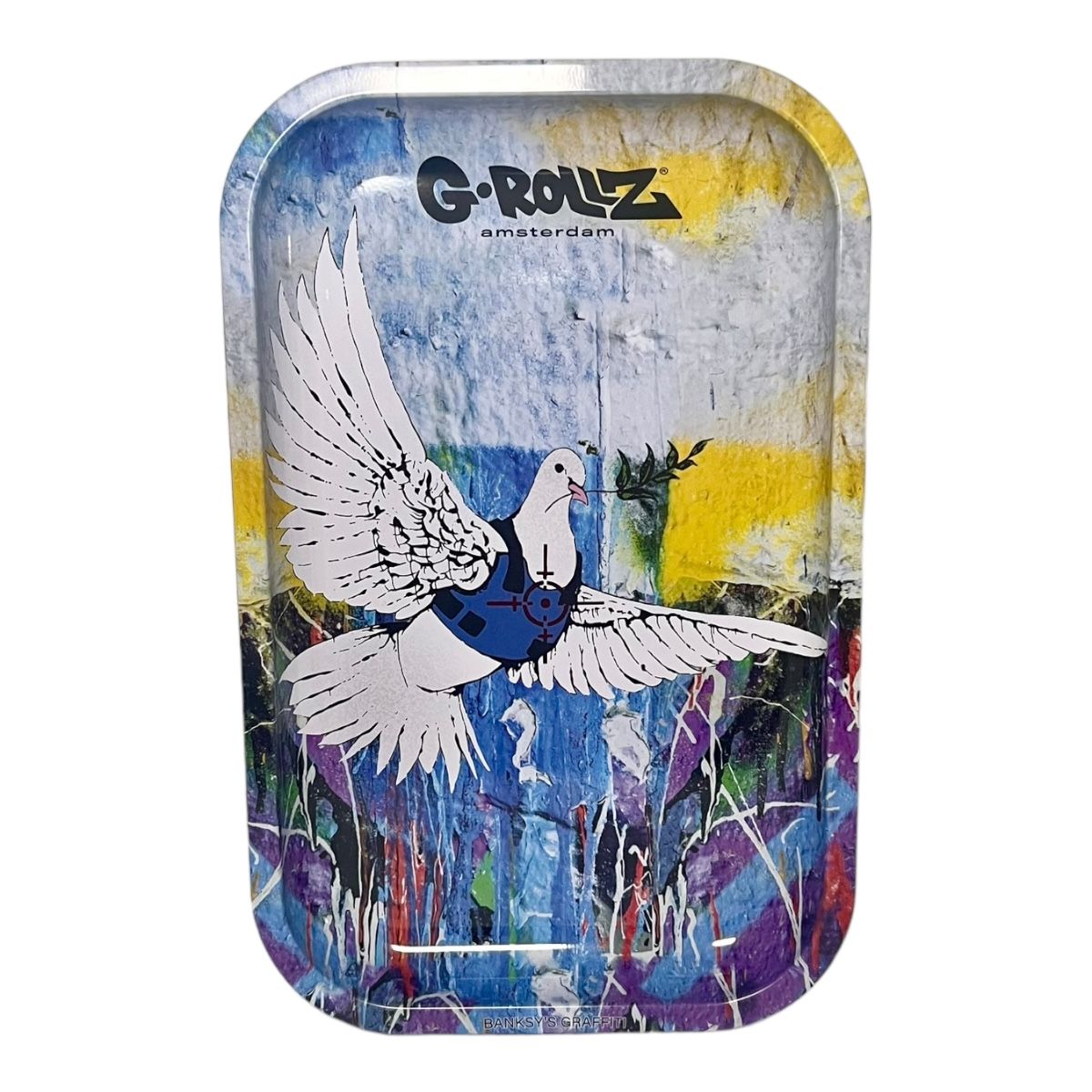 BANDEJA GROLLZ BANKSY BULLETPROOF DOVE (M)