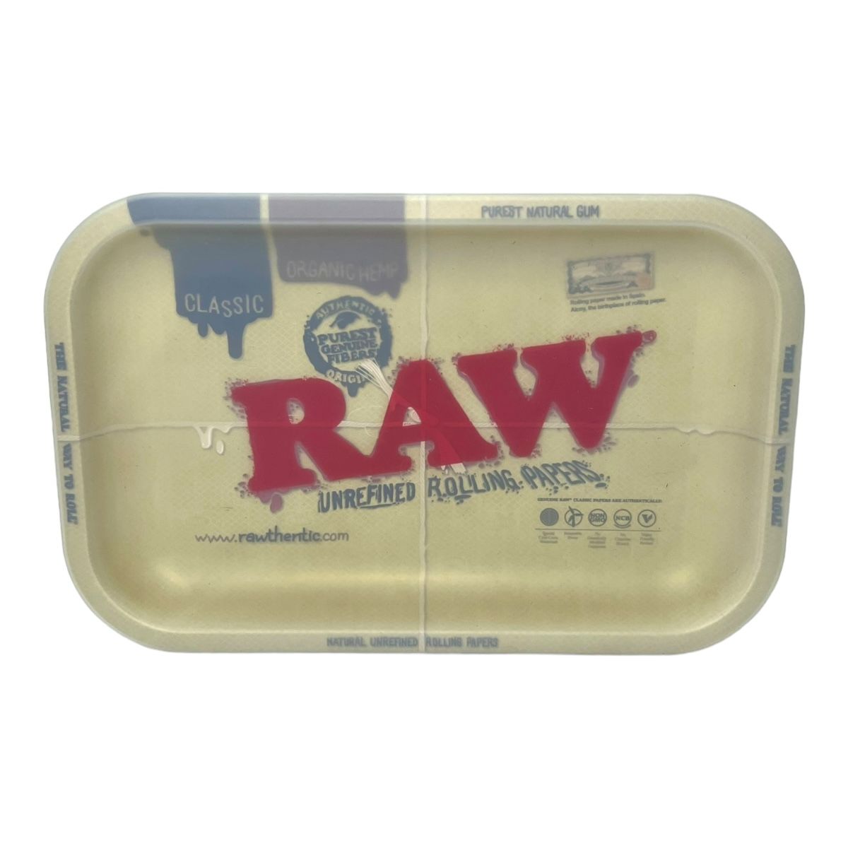 BANDEJA RAW CLASSIC DAB COM SILICONE (M)