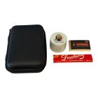 KIT CASE PRETA DICHAVADOR SEDA SMOKING THINNEST BRANCA APITEIRA 
