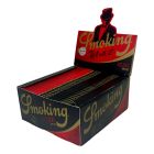 CAIXA SEDA SMOKING DELUXE KING SIZE PRETA 50 LIVRETOS