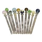 KIT PITEIRA DE VIDRO BOCAL REDONDO 4/5/6MM 10 UNIDADES